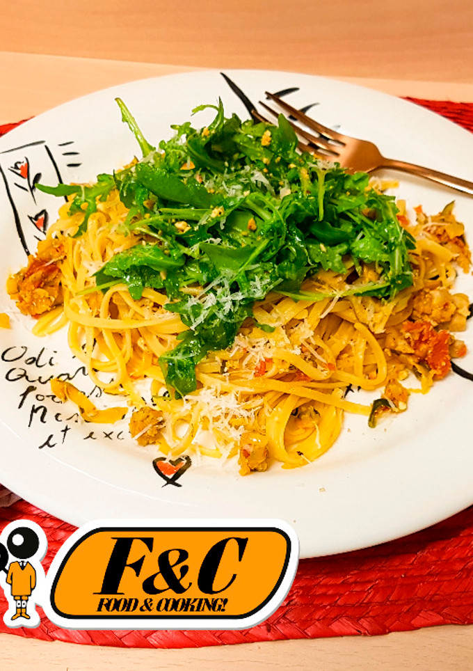 Una foto de Tuna Linguini della Nonna María