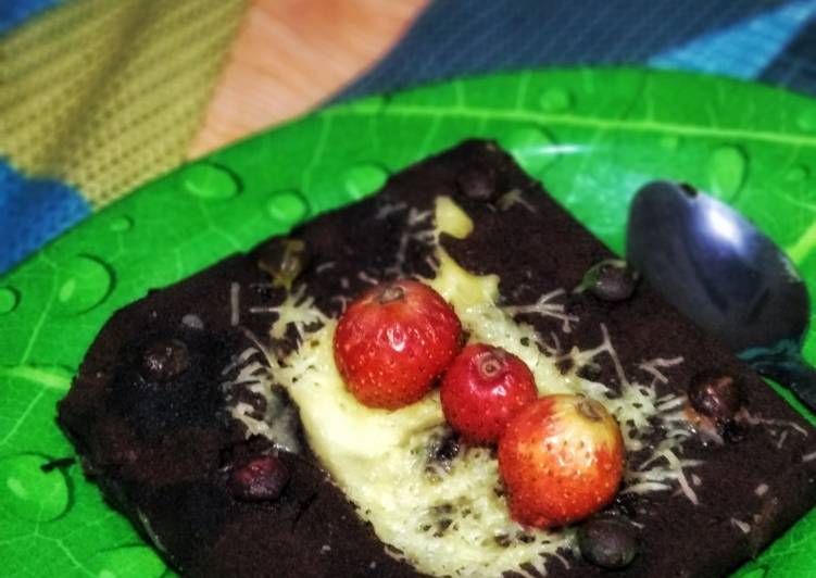 Brownies kukus rice cooker