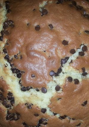 A picture of Short Cut Chocolate Chip Cinnamon Vanilla Cake.