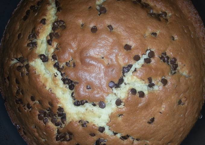 Recipe of Ultimate Short Cut Chocolate Chip Cinnamon Vanilla Cake