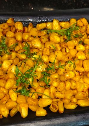 कॉर्न चाट (रेसिपी शिखा स्वरूप के द्वारा हिंदी में) रेसिपी मुख्य फोटो
