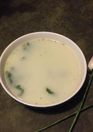 A picture of Olive Garden's Zuppa Toscana.