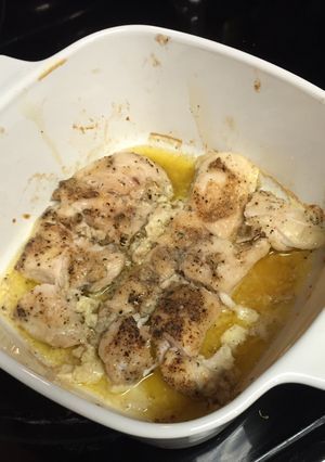 A picture of Butter Garlic Chicken.