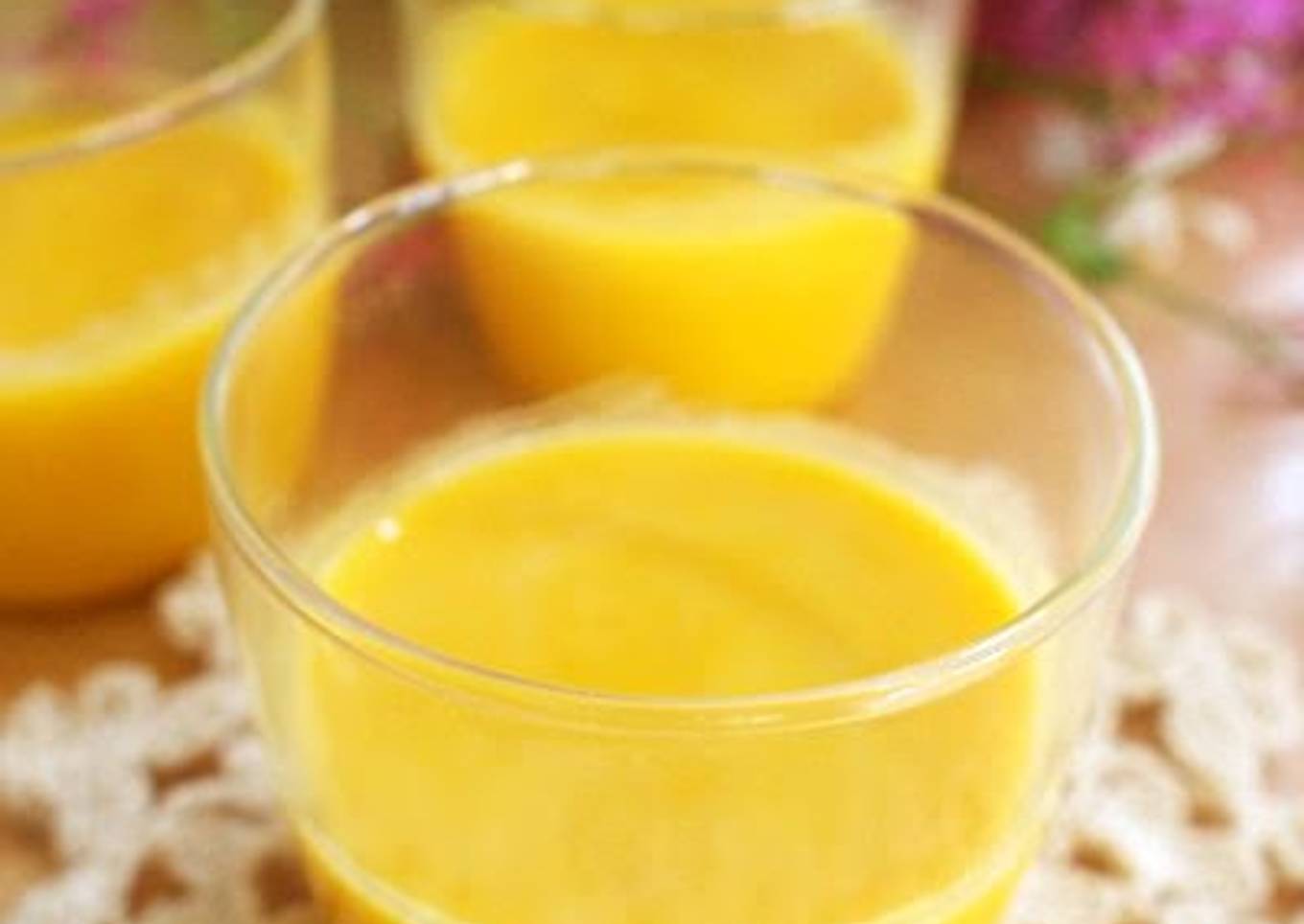 Baby Food Snack Milky Kabocha Squash Jello