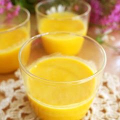 A picture of Baby Food Snack Milky Kabocha Squash Jello.