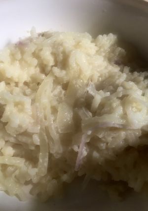 Una foto de Arroz con huevo revuelto