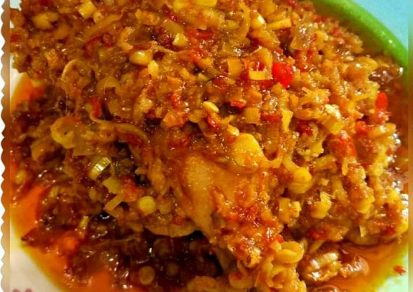 Ayam betutu extra pedas