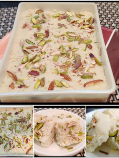 नारियल की बर्फी(Nariyal ki barfi recipe in Hindi) रेसिपी मुख्य फोटो
