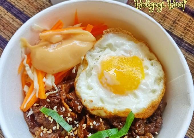 Rice Bowl : Bulgogi Beef