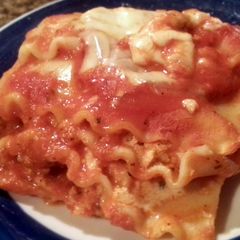 A picture of Lasagna.