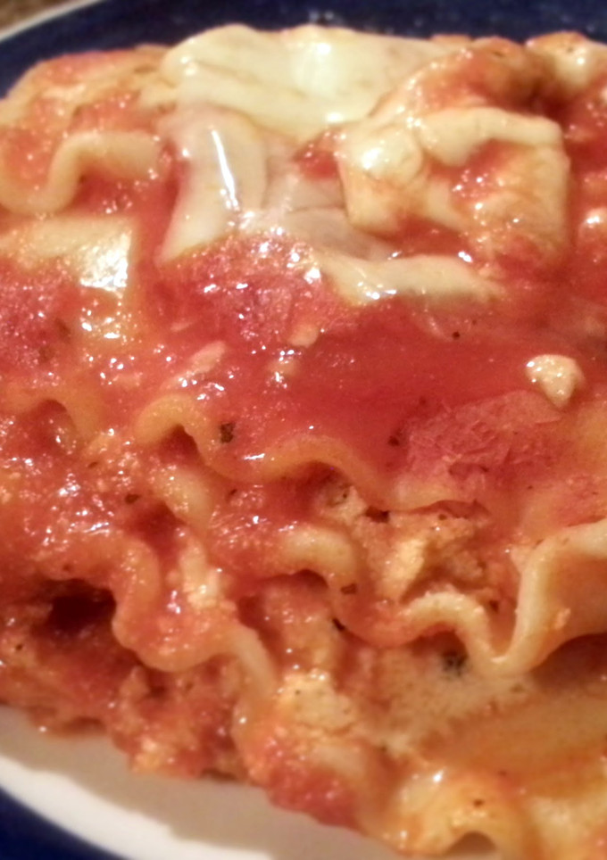 A picture of Lasagna.