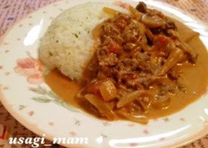 Recipe of Quick Quick Beef Stroganoff made in a Fry Pan