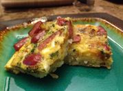 A picture of hashbrown egg bake