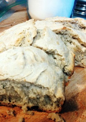 A picture of Rosemary Garlic Bread.
