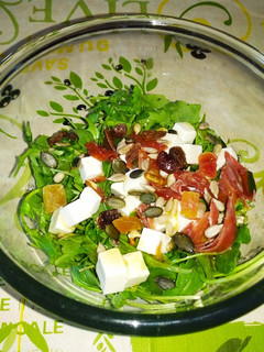 Una foto de Ensalada de rúcula