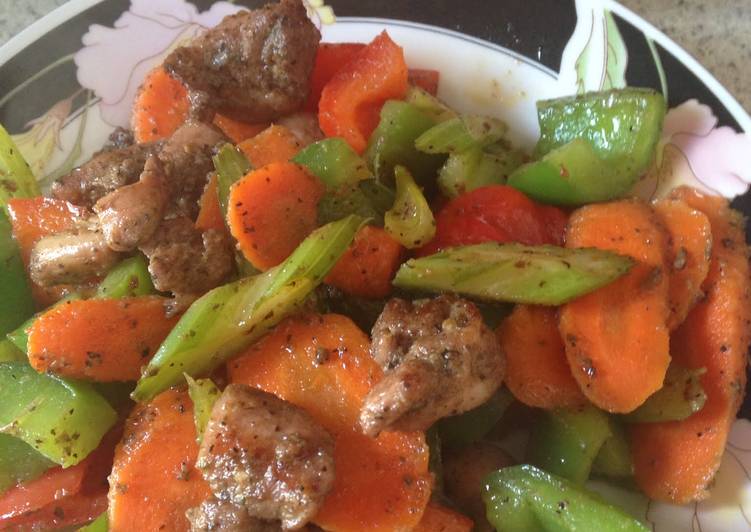 Easiest Way to Make Super Quick Homemade Jerk Chicken Stir Fry