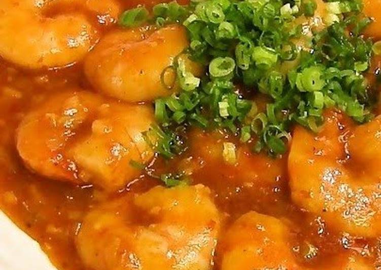 Easiest Way to Cook Delicious Shrimp in Chili Sauce