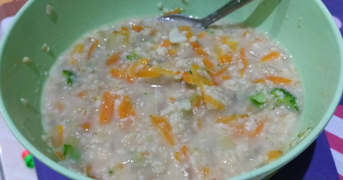 1 724 Resep Bubur Sayur Enak Dan Sederhana Ala Rumahan Cookpad