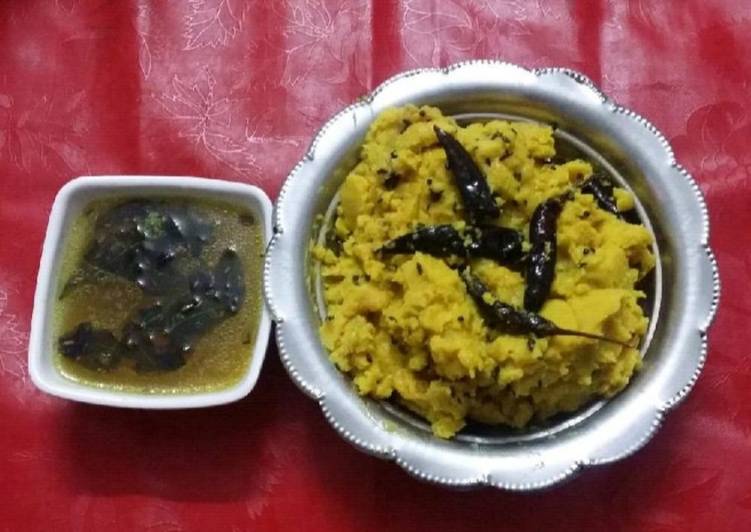 Steps to Make Any-night-of-the-week Andhra Style Mudda Pappu