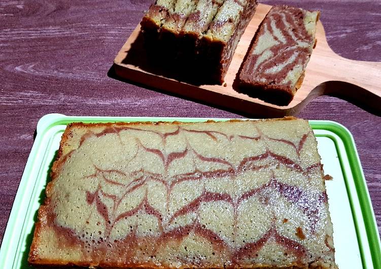 Cara Gampang meracik 180. Bolu matcho (Matcha Choco) yang praktis