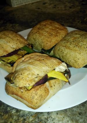 A picture of Grilled Veggie Sandwich.
