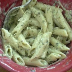 A picture of Easy Creamy Pesto Pasta.