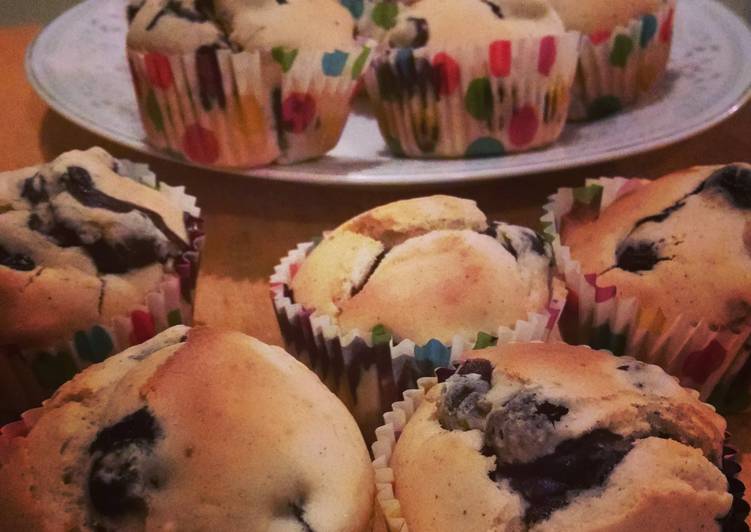 Easiest Way to Make Appetizing Blueberry cream cheese muffins