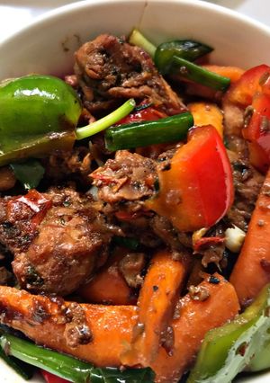 A picture of Chicken Stirfry.