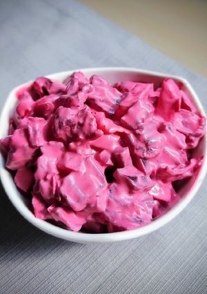 Indiai céklasaláta recept fotója