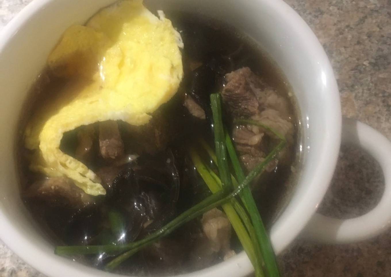 Short rib soup (kalbitang)