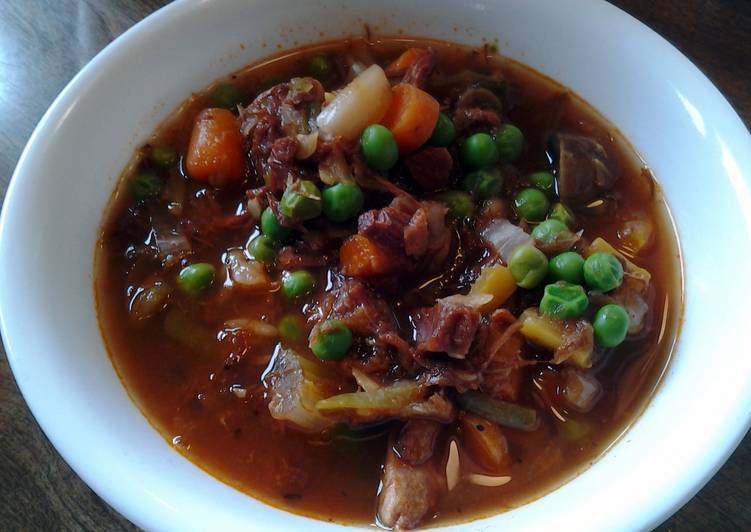 Recipe of Perfect Vegetable ham stew