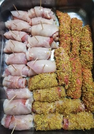 Foto di Involtini con speck e pistacchi