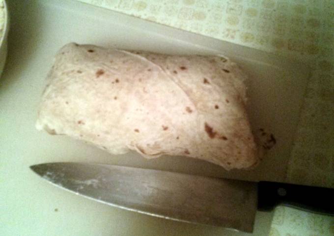 The Fully Loaded Quesadilla Breakfast Burrito