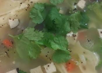 Easy Recipe Hot rice soup Chao Delicious and Healthy