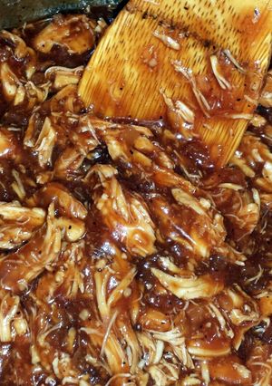 A picture of Pulled BBQ Chicken.