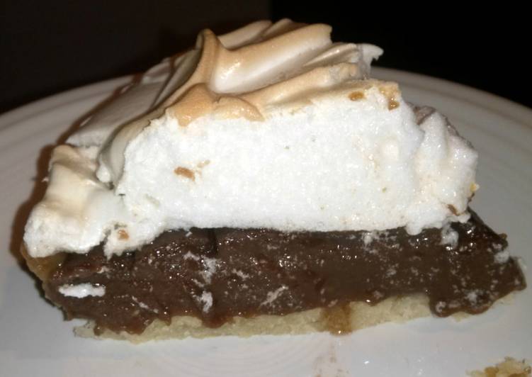 Simple Way to Prepare Quick Old-Fashioned Chocolate Pie