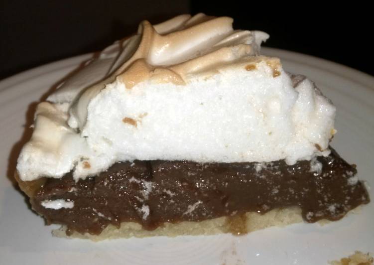 Simple Way to Prepare Award-winning Old-Fashioned Chocolate Pie