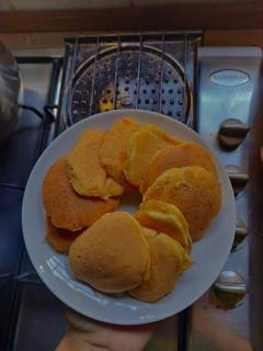 Una foto de Panqueques de naranja 🥞🍊