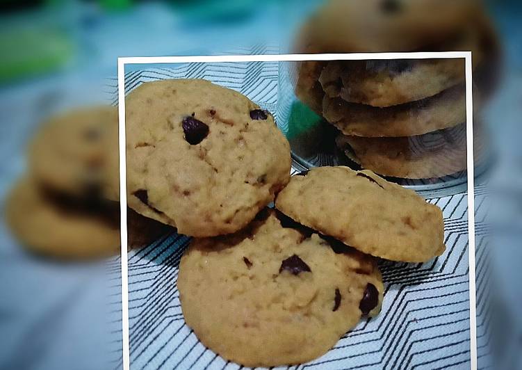 Cara Gampang Membuat Chocochips soft cookies yang Lezat Sekali