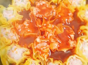 Hình của món Dimsum xíu mại.