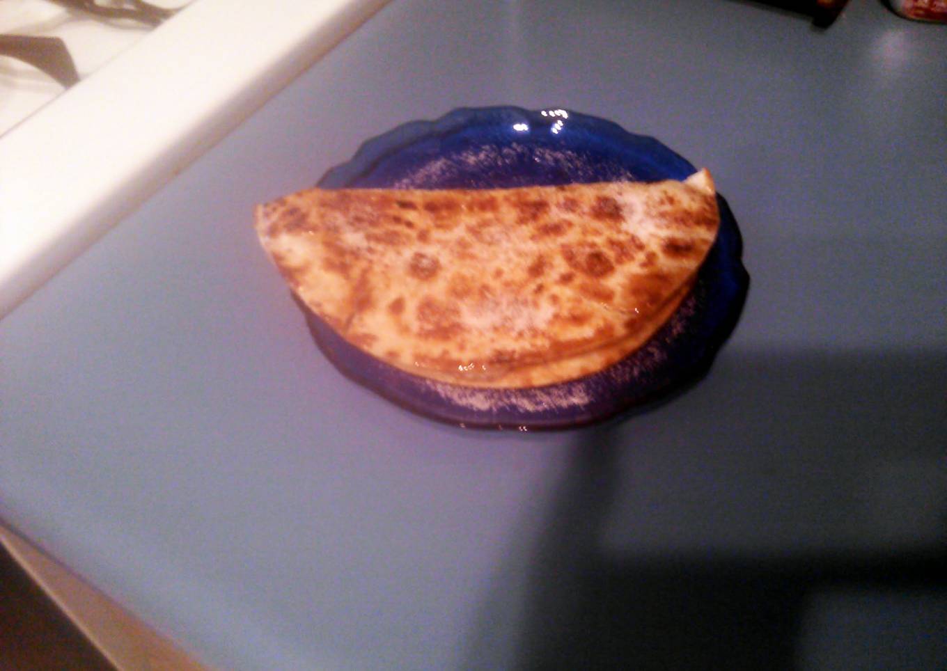 Banana & Peanut Butter Quesadilla