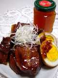 Pork Belly Simmered with Ume Jam and Honey