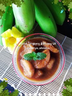 Foto resep Kolak Singkong & Pisang Uli