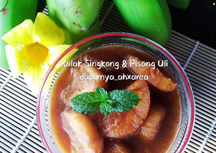 Kolak Singkong & Pisang Uli