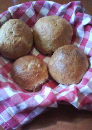 A picture of Cream Cheese and Cranberry Buns.