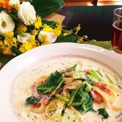 A picture of Easy Creamy Spinach Pasta.