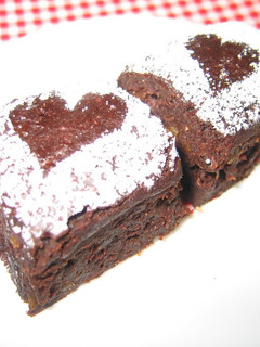 A picture of Oil-free and Egg-free Tofu Brownies.