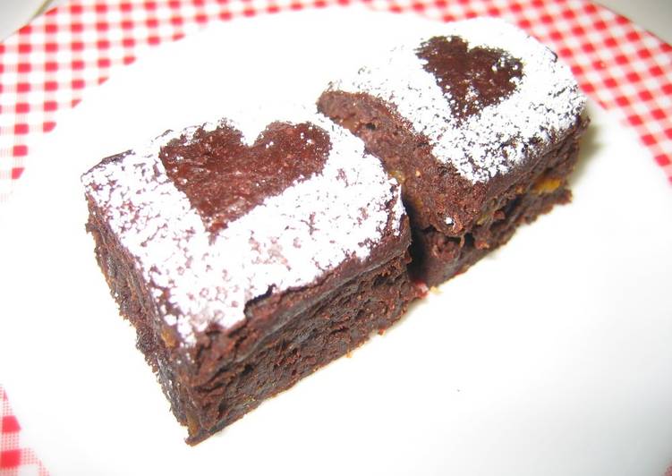 Steps to Make Favorite Oil-free and Egg-free Tofu Brownies