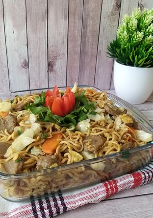 Foto resep Mie Goreng Baso Sapi