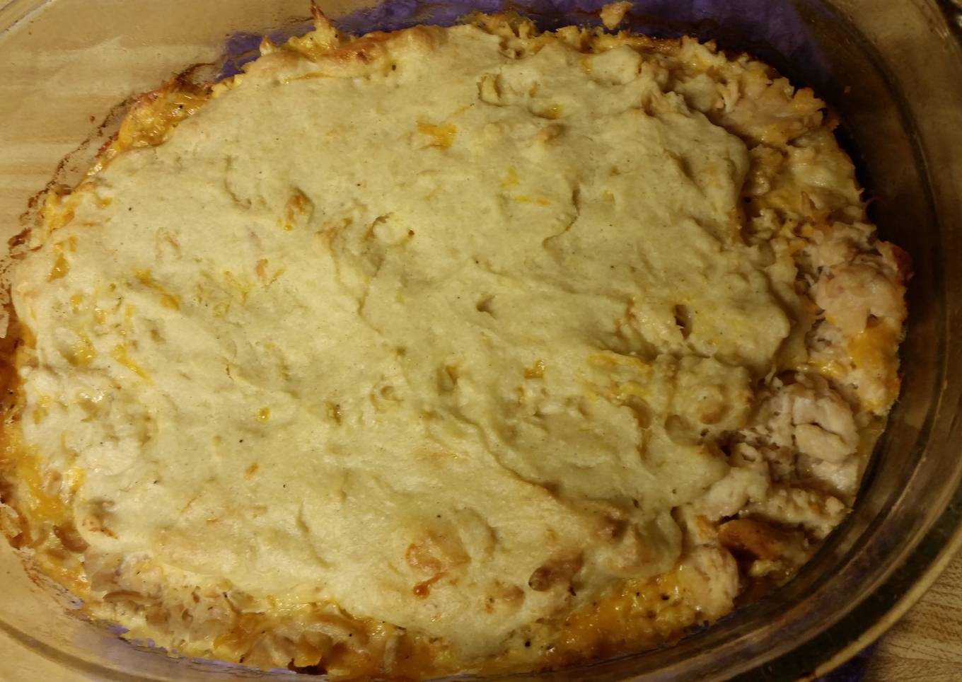 Layered Chicken Bake